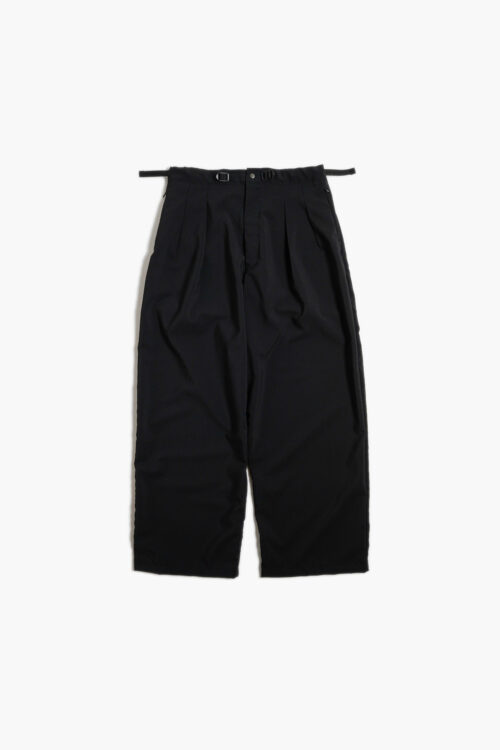 ADJUSTABLE WIDE PANTS BLACK