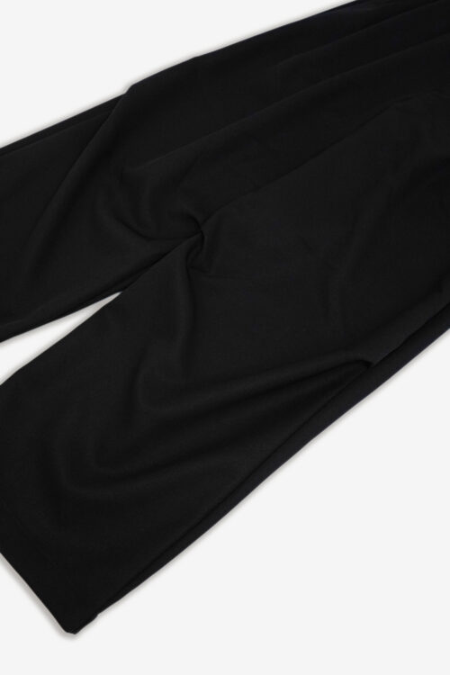 DRAPE TUCK PANTS BLACK