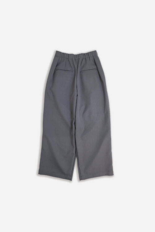 DRAPE TUCK PANTS GREY
