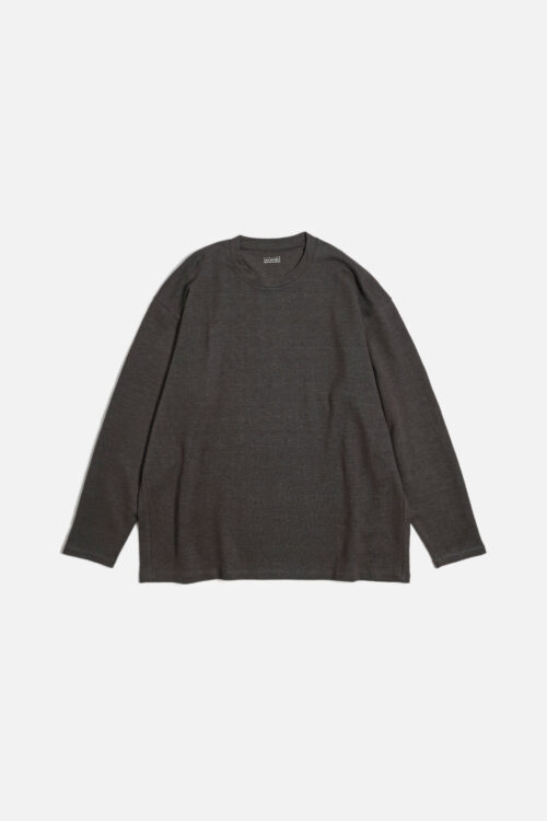 L/S T-SHIRT - MAX HIGH COUNT HEMP JERSEY - BROWN