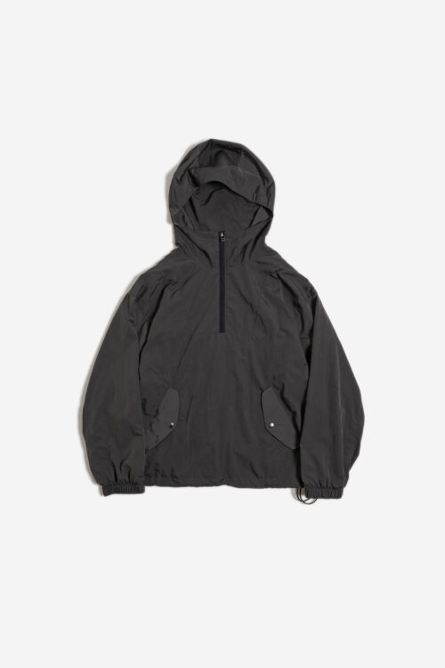 SHADOW NYLON ANORAK CHARCOAL