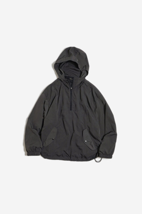 SHADOW NYLON ANORAK CHARCOAL