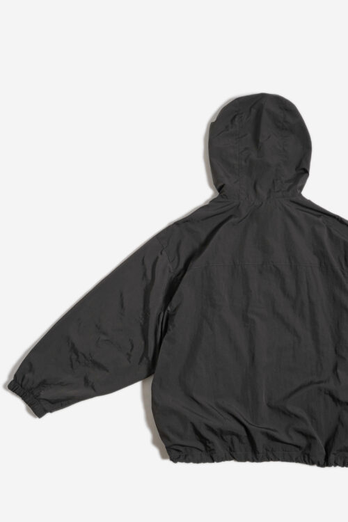 SHADOW NYLON ANORAK CHARCOAL
