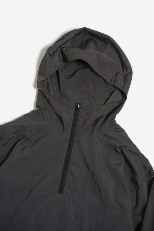 SHADOW NYLON ANORAK CHARCOAL