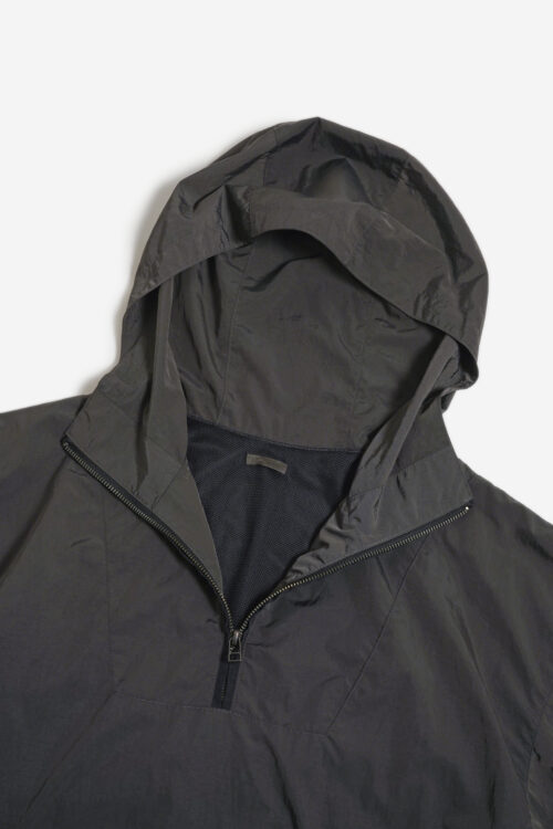 SHADOW NYLON ANORAK CHARCOAL