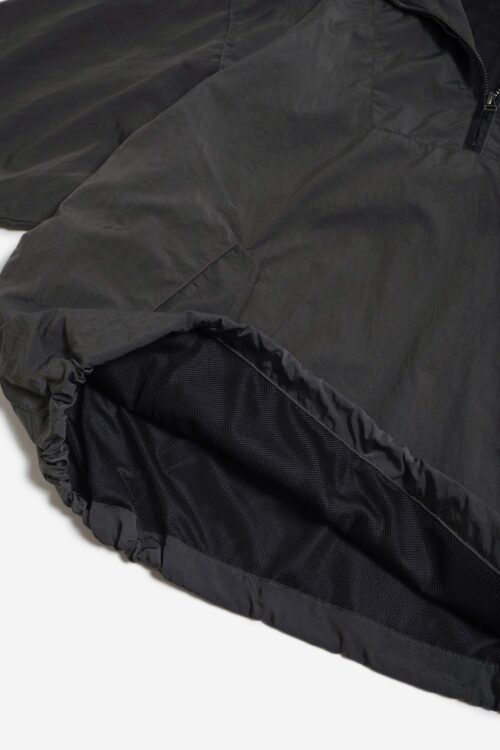 SHADOW NYLON ANORAK CHARCOAL