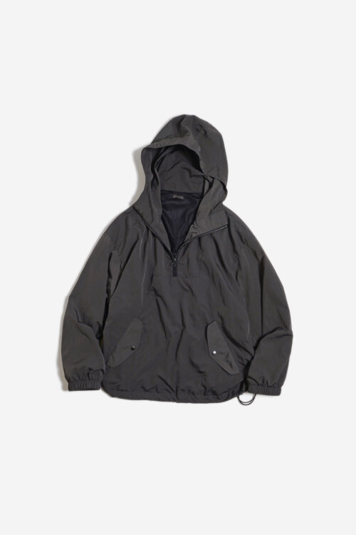 SHADOW NYLON ANORAK CHARCOAL