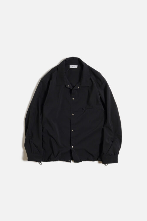 SHIRT JACKET BLACK