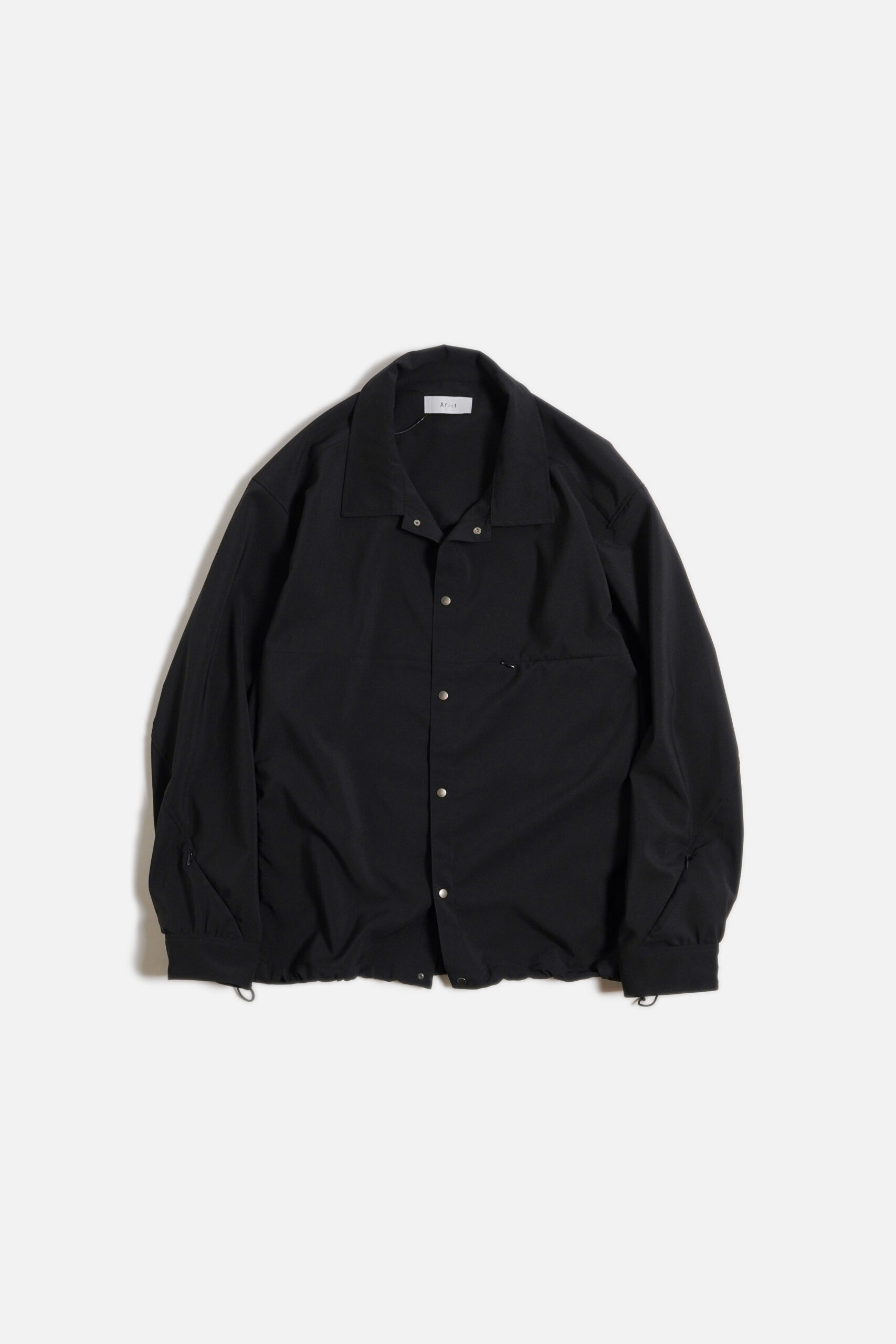 SHIRT JACKET BLACK