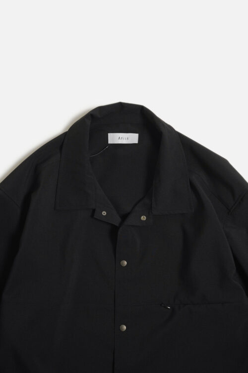 SHIRT JACKET BLACK
