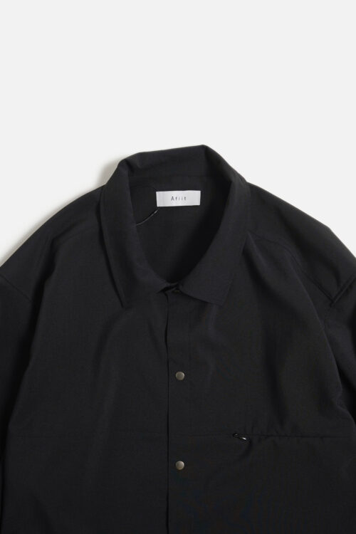 SHIRT JACKET BLACK