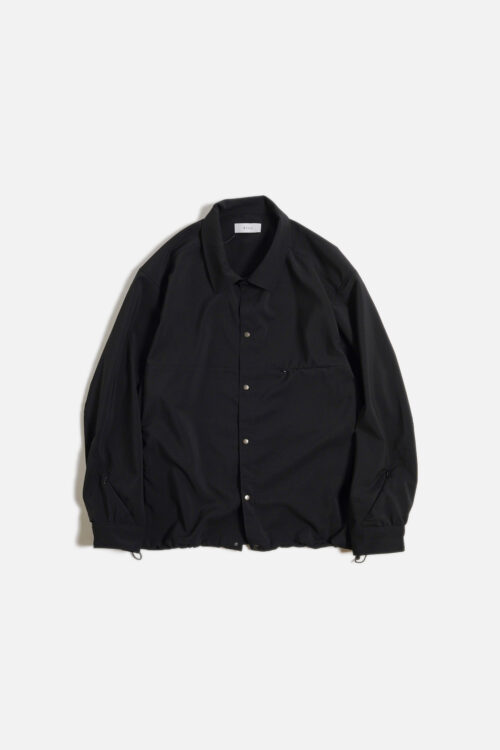 SHIRT JACKET BLACK