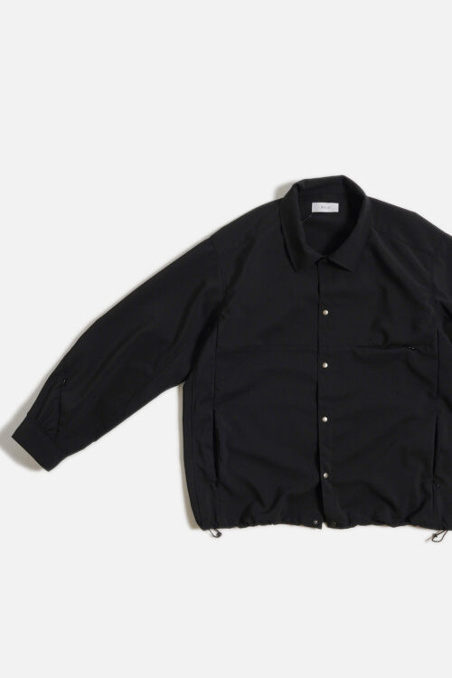 SHIRT JACKET BLACK
