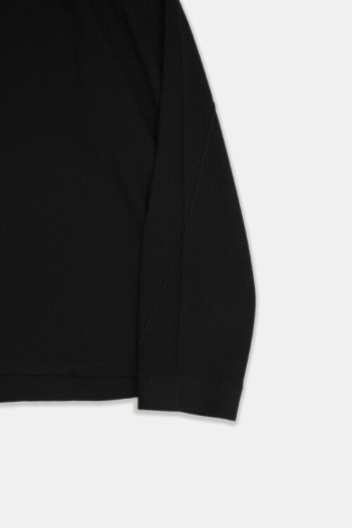 KNIT SHIRT BLACK
