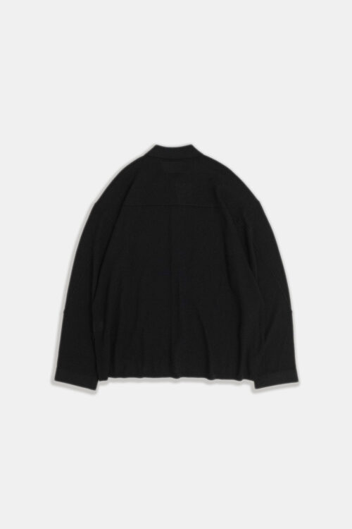 KNIT SHIRT BLACK