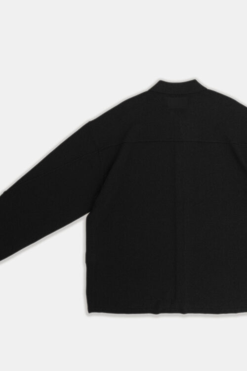 KNIT SHIRT BLACK