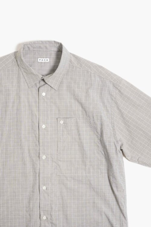 FLOPPY POCKET SHIRTS GLEN CHECK