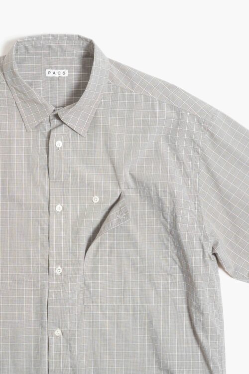 FLOPPY POCKET SHIRTS GLEN CHECK