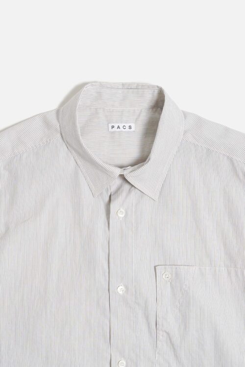 FLOPPY POCKET SHIRTS PENCIL STRIPE