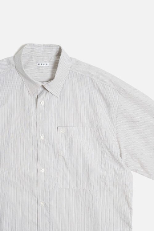 FLOPPY POCKET SHIRTS PENCIL STRIPE