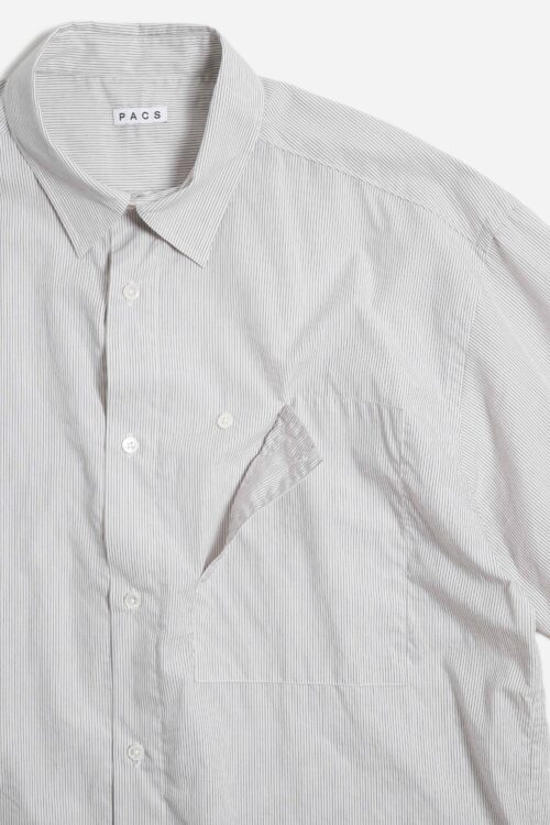 FLOPPY POCKET SHIRTS PENCIL STRIPE