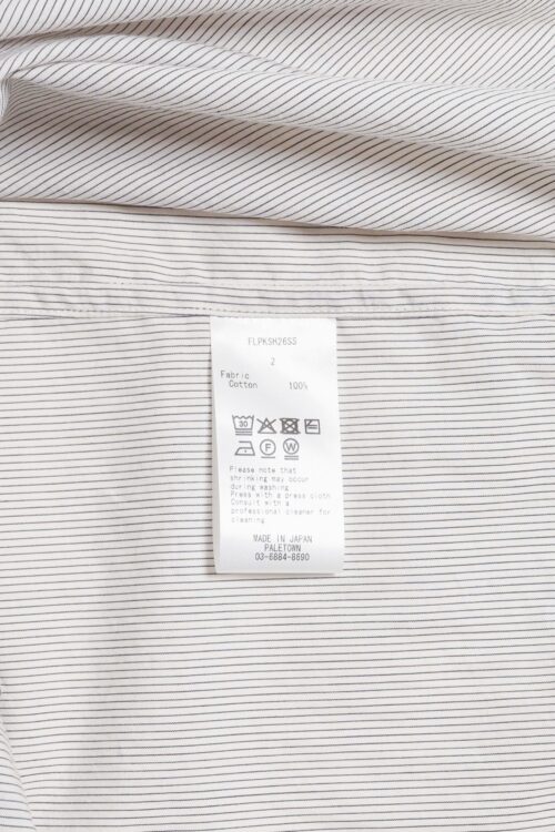 FLOPPY POCKET SHIRTS PENCIL STRIPE