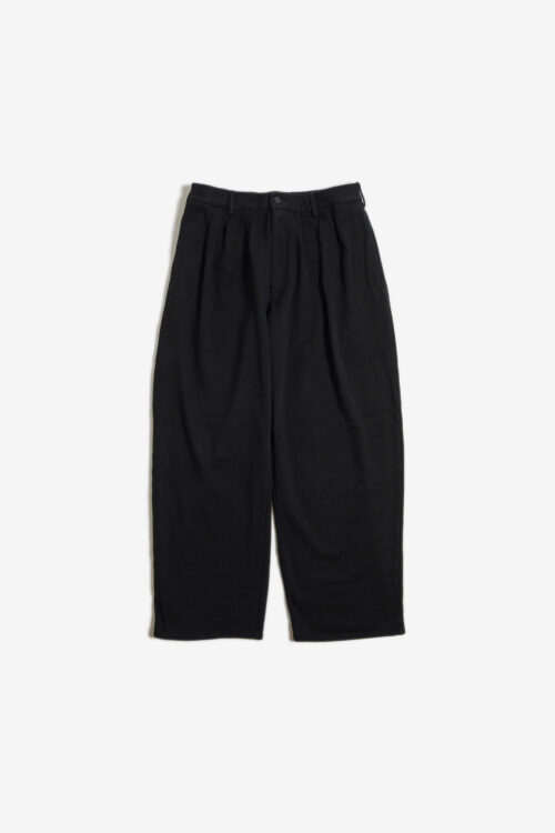 3TUCK SWEAT PANTS BLACK