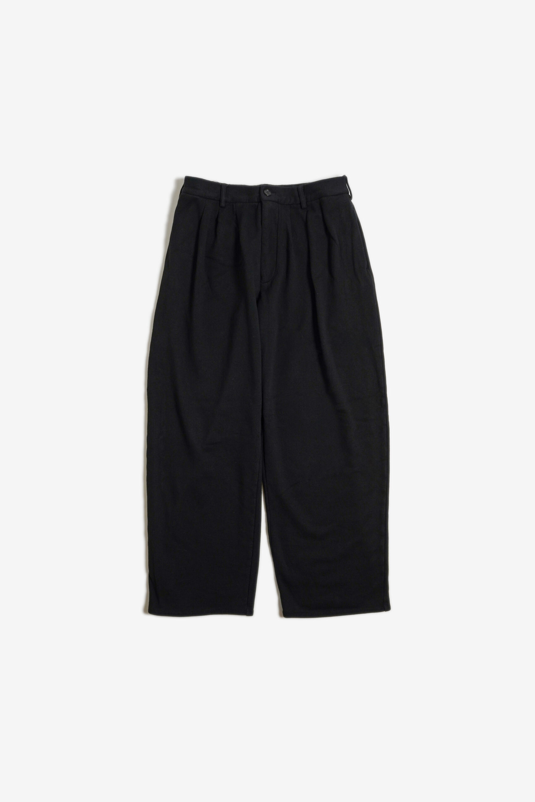 3TUCK SWEAT PANTS BLACK
