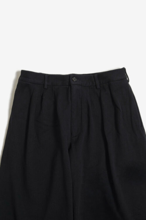 3TUCK SWEAT PANTS BLACK