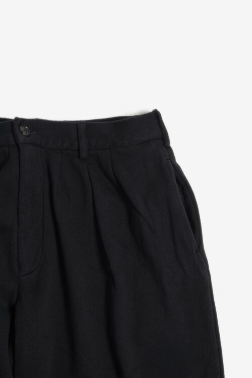 3TUCK SWEAT PANTS BLACK