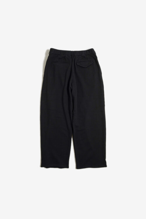 3TUCK SWEAT PANTS BLACK