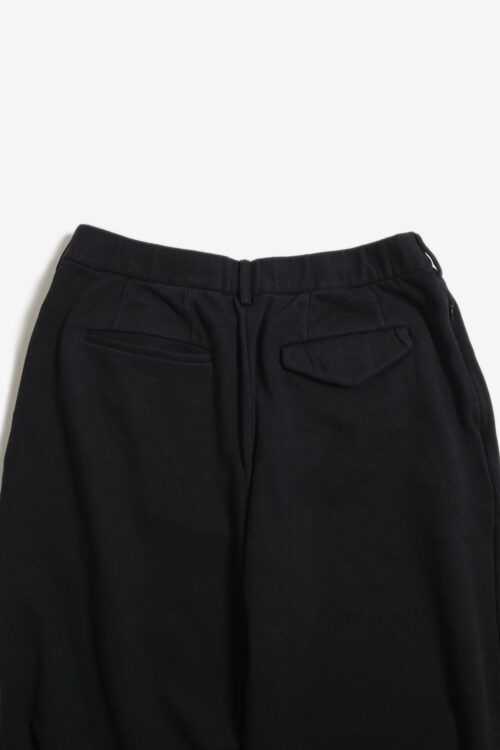 3TUCK SWEAT PANTS BLACK