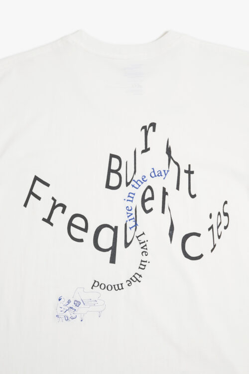 PRINT T-SHIRTS S/S _277 VANILLA WHITE