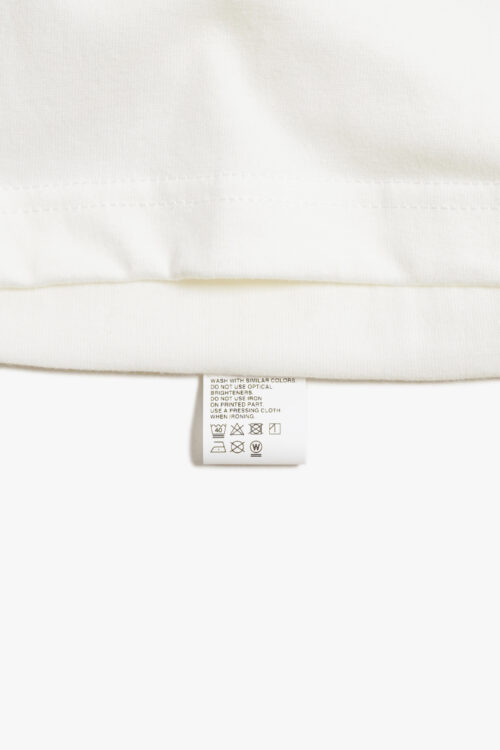 PRINT T-SHIRTS S/S _277 VANILLA WHITE