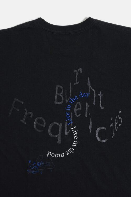 PRINT T-SHIRTS S/S _277 BLACK