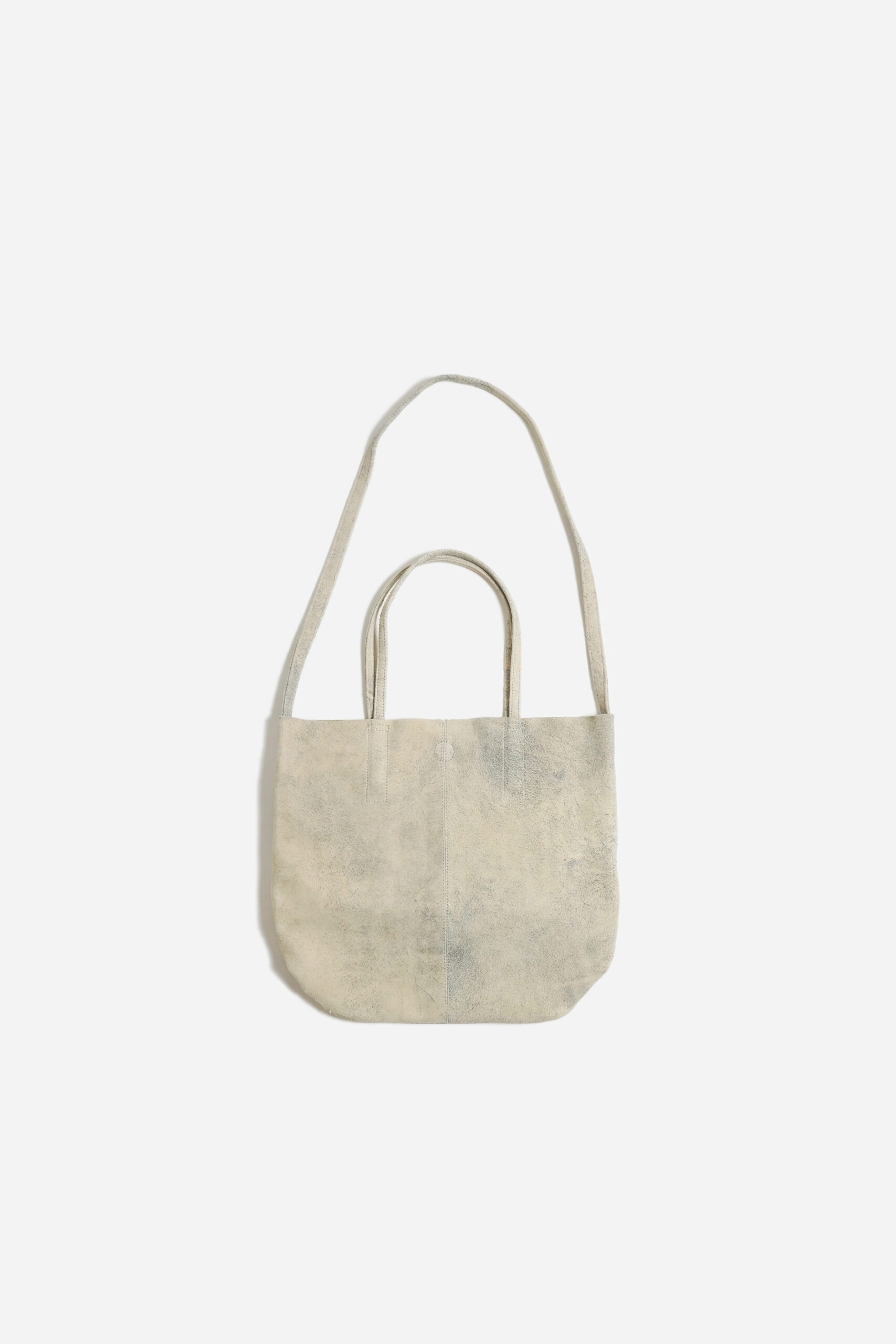 3WAY MEDIUM TOTE ANTIQUE SUEDE ECRU