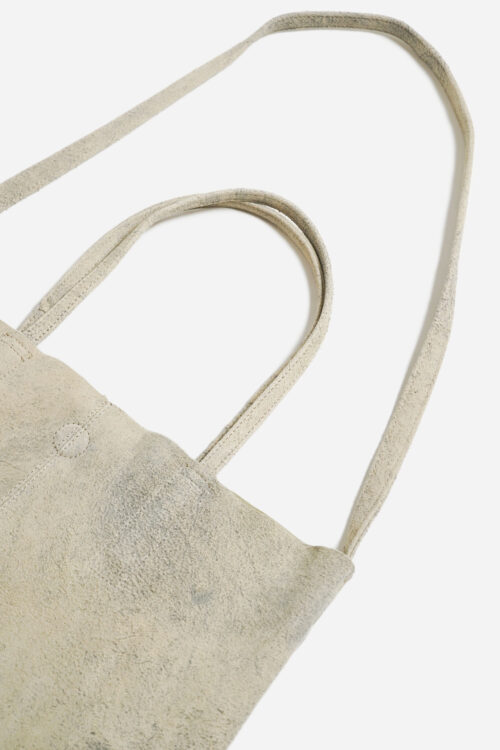 3WAY MEDIUM TOTE ANTIQUE SUEDE ECRU
