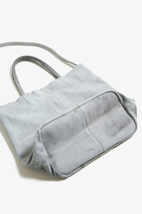 3WAY MEDIUM TOTE ANTIQUE SUEDE LIGHT GREY