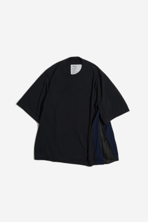 VENTILATION T-SHIRTS _270 BLACK × NAVY