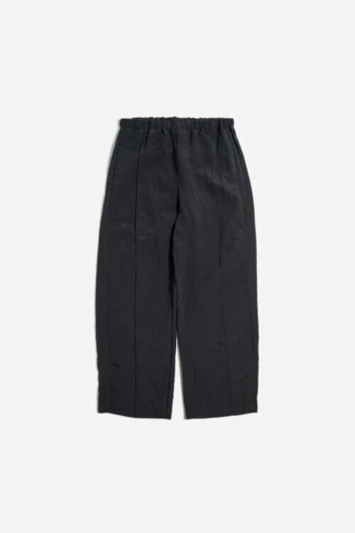 DRAPE CLOTH PANTS BLACK