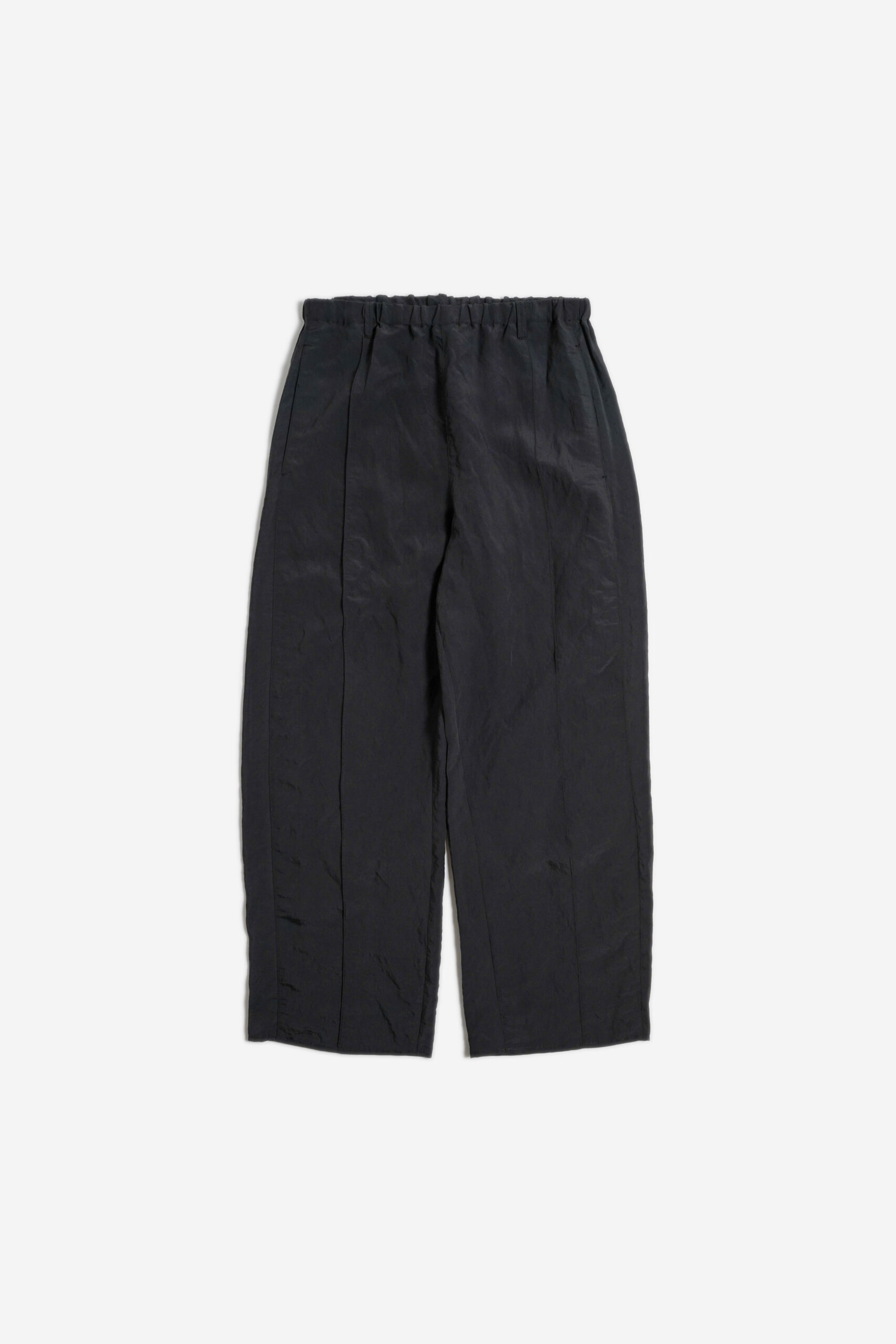 DRAPE CLOTH PANTS BLACK