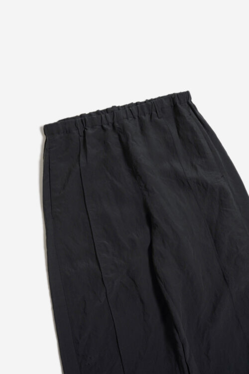 DRAPE CLOTH PANTS BLACK