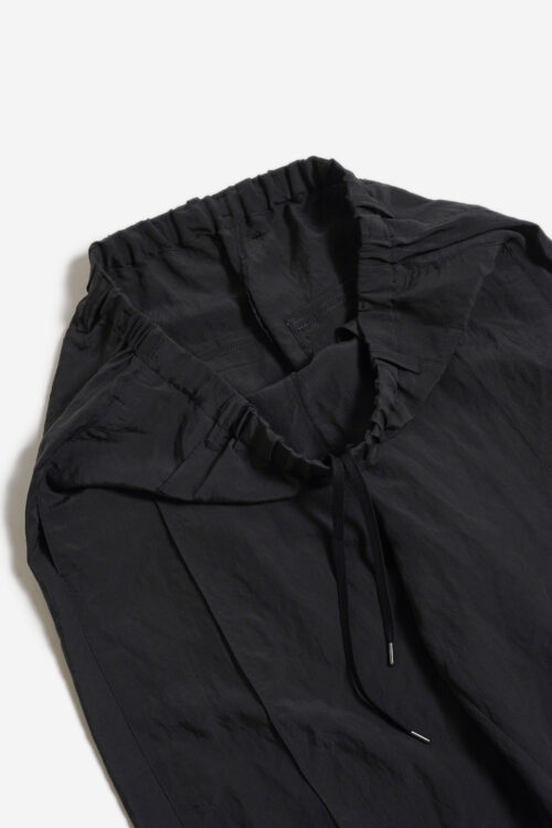 DRAPE CLOTH PANTS BLACK
