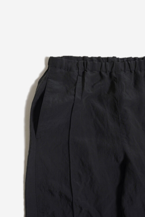 DRAPE CLOTH PANTS BLACK