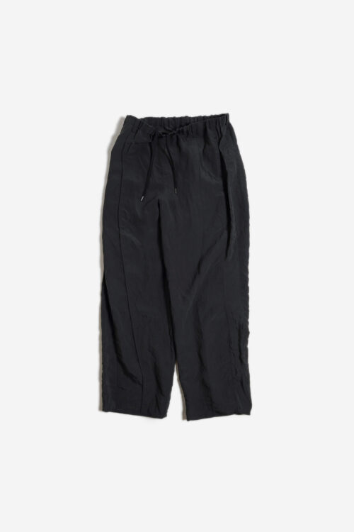 DRAPE CLOTH PANTS BLACK