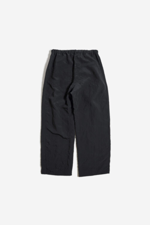 DRAPE CLOTH PANTS BLACK