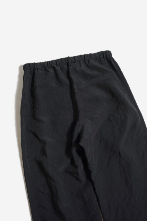 DRAPE CLOTH PANTS BLACK