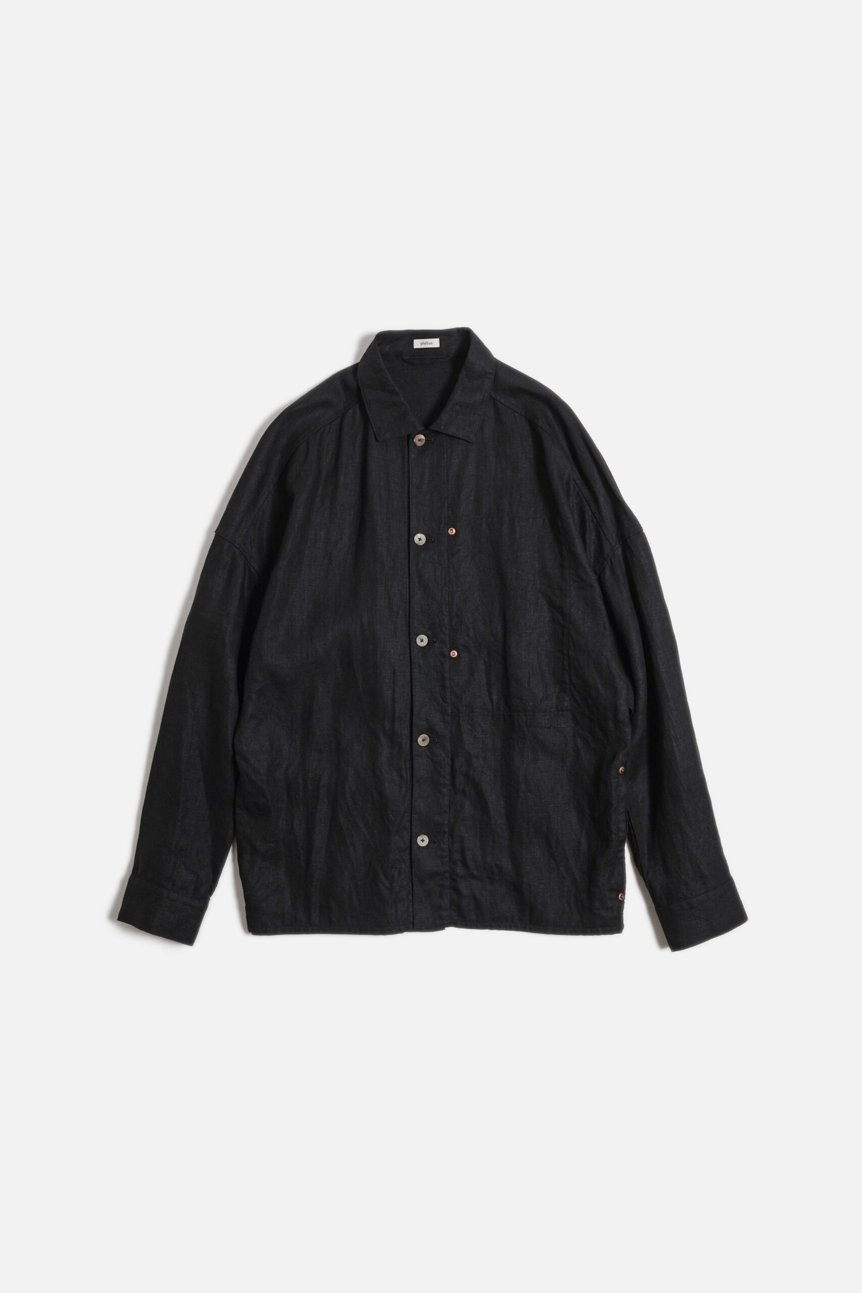 LINEN JACKET BLACK