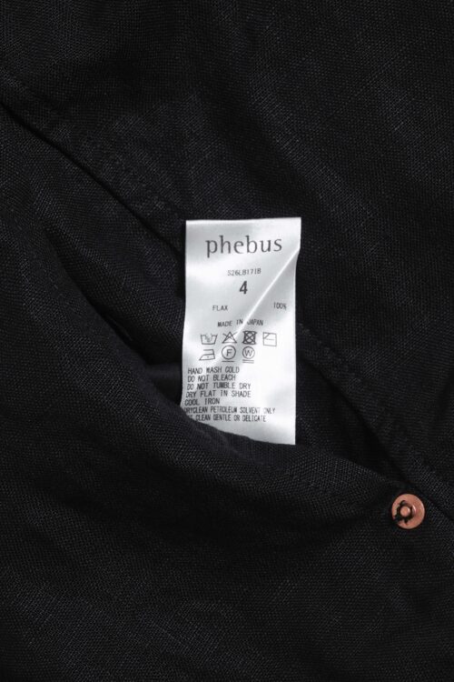 LINEN JACKET BLACK