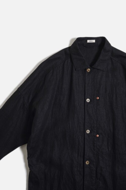LINEN JACKET BLACK
